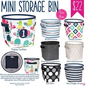 thirty-one Storage & Organization - Thirty-One Mini Storage Bin (Bundle & Save) thirty-one Storage & Organization - Thirty-One Mini Storage Bin (Bundle & Save)